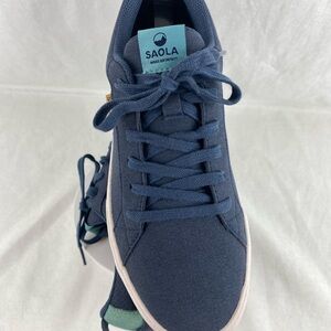 Saola Women's Navy Sneakers 9.5